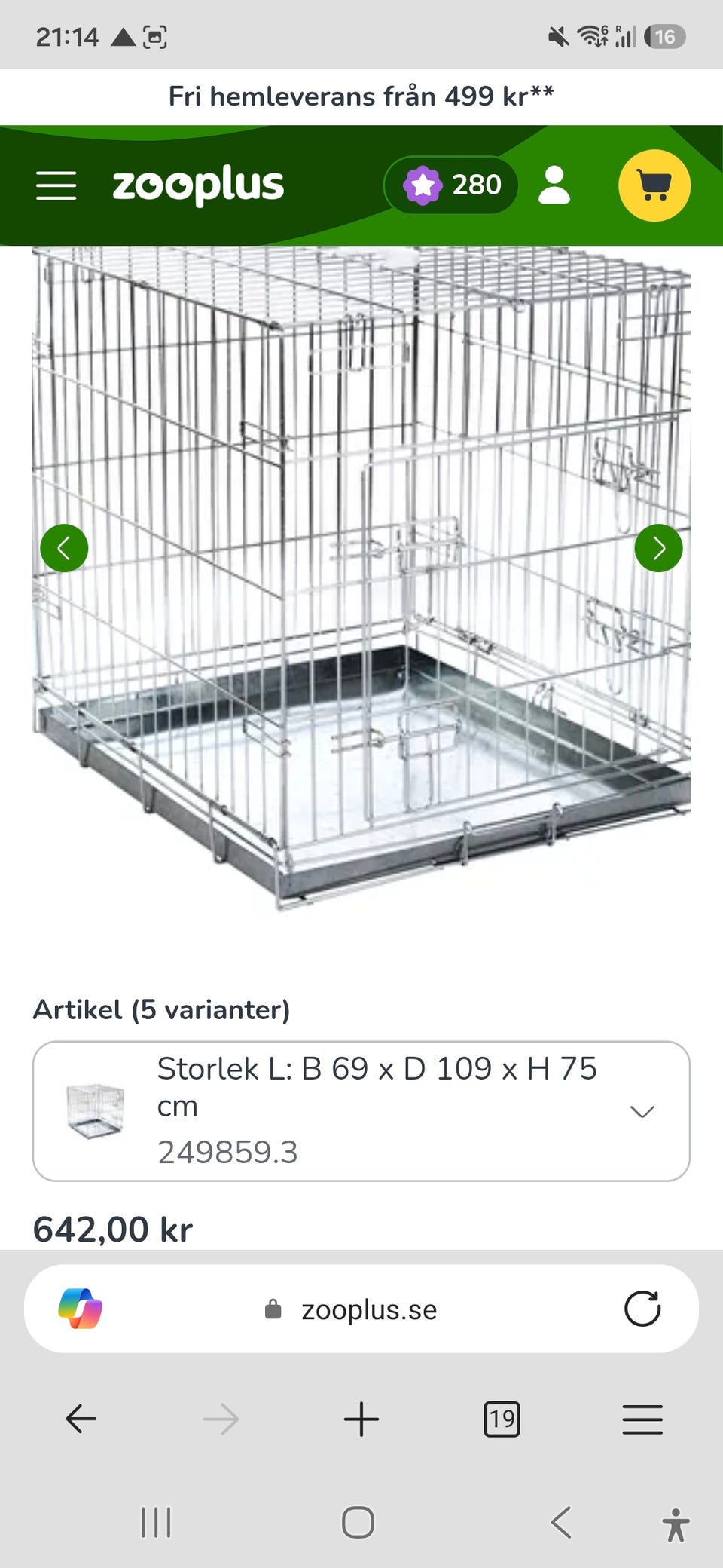 Galleribild