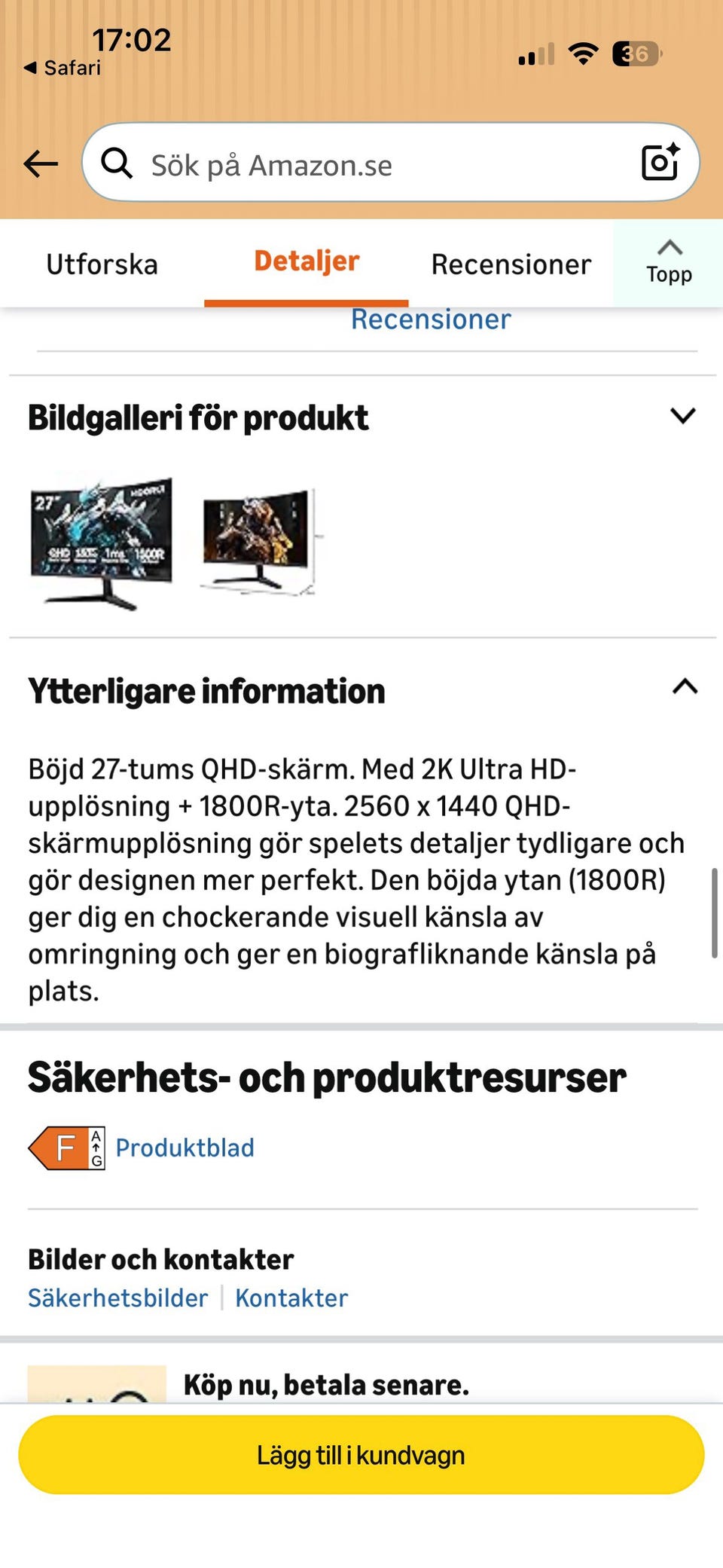 Galleribild