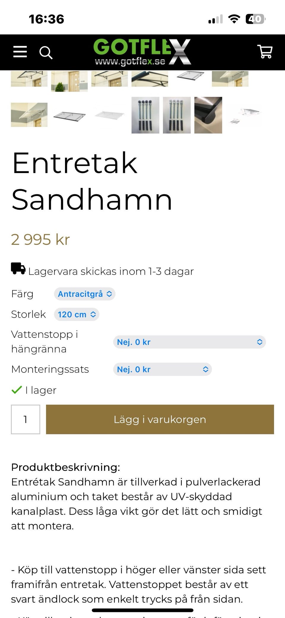 Galleribild
