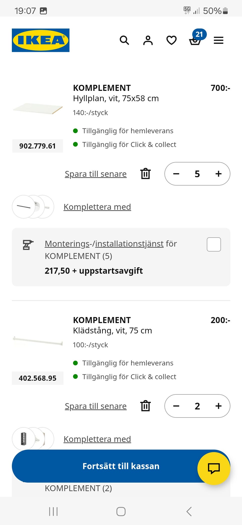 Galleribild