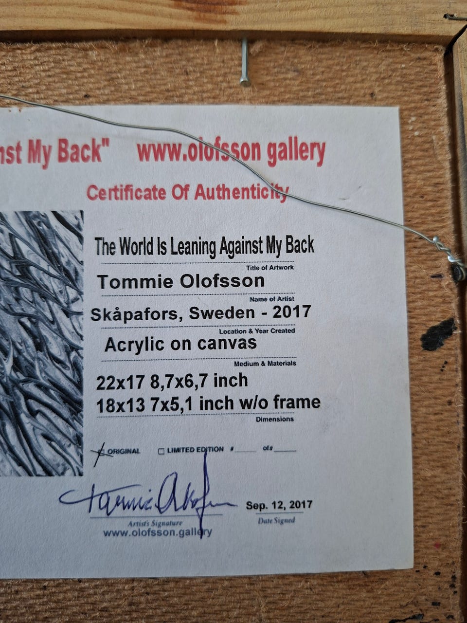 Galleribild