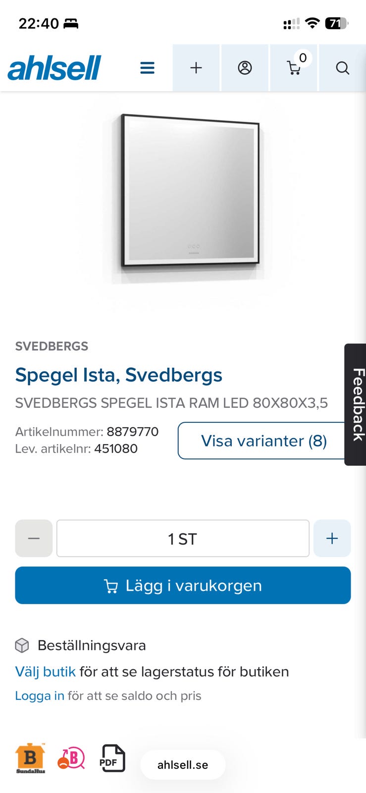 Galleribild