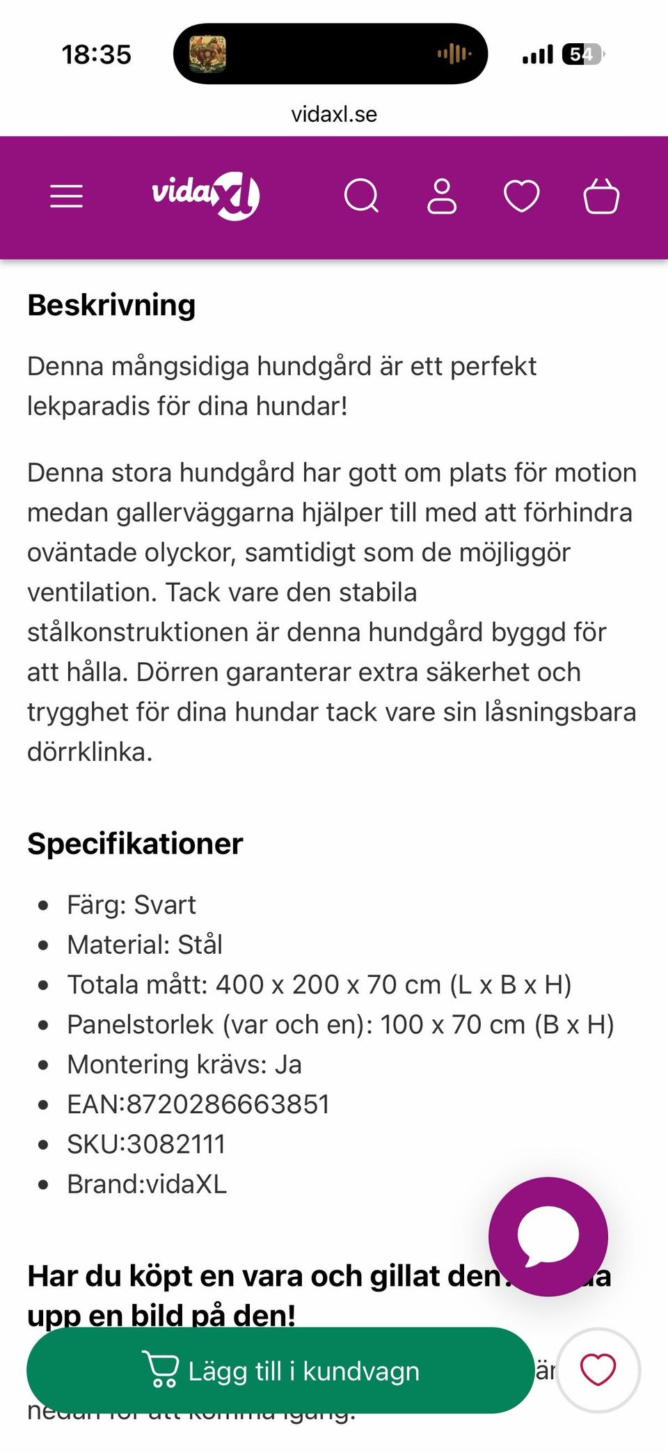 Galleribild