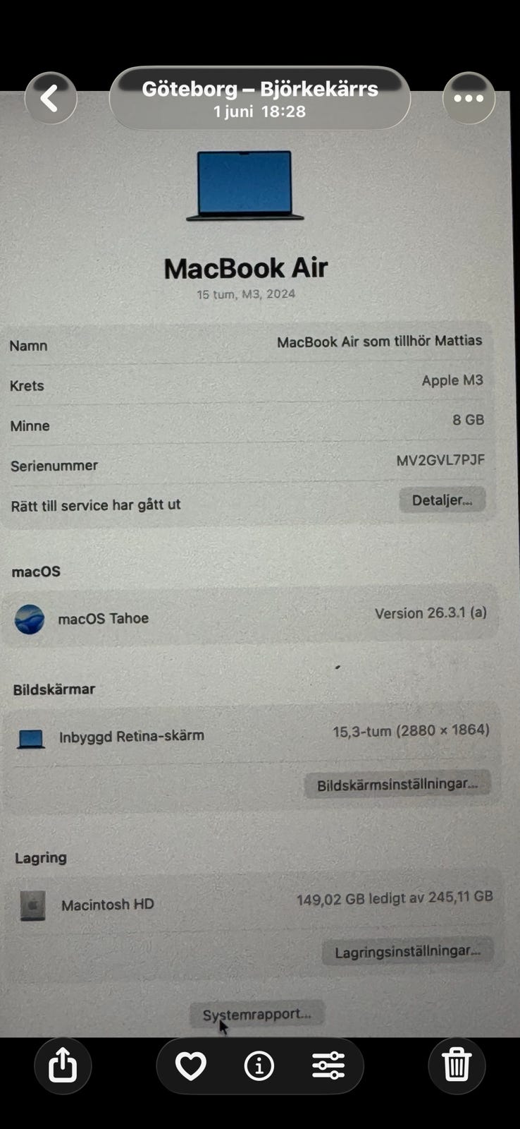Galleribild