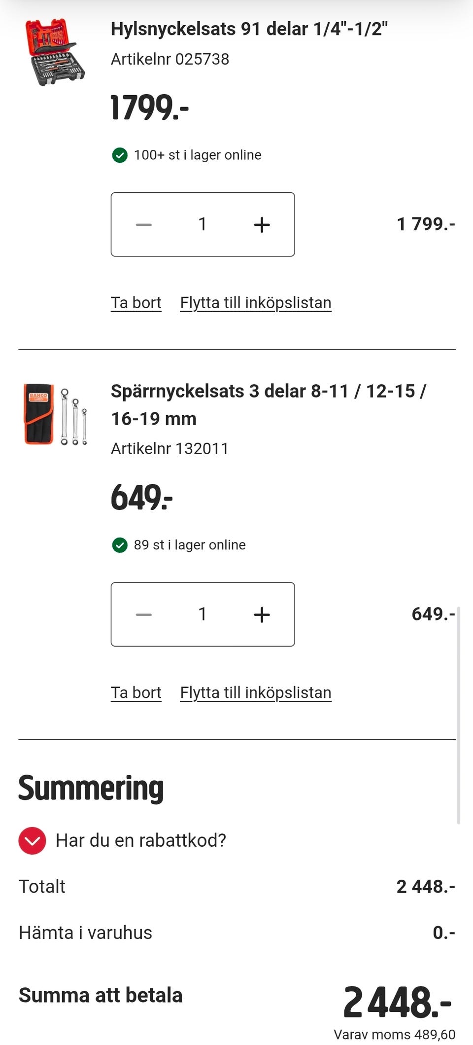 Galleribild
