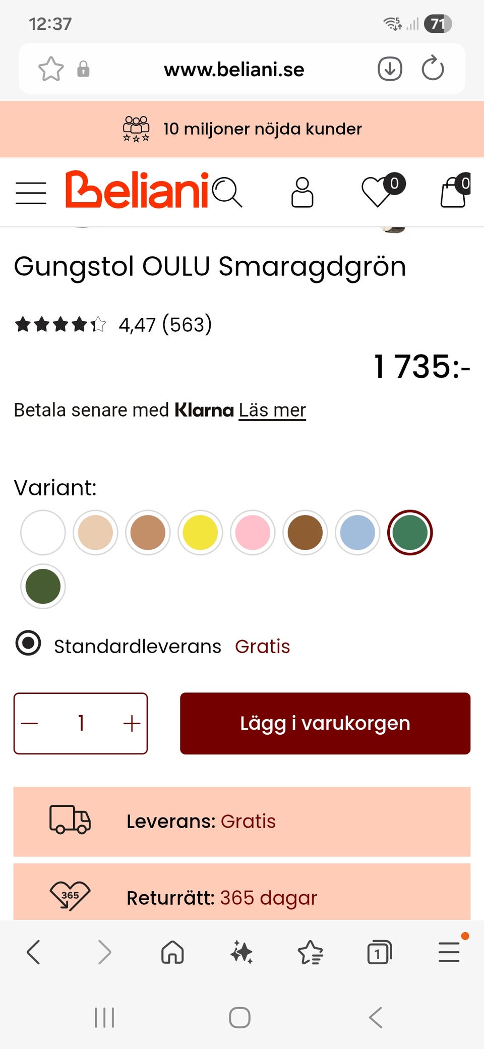 Galleribild