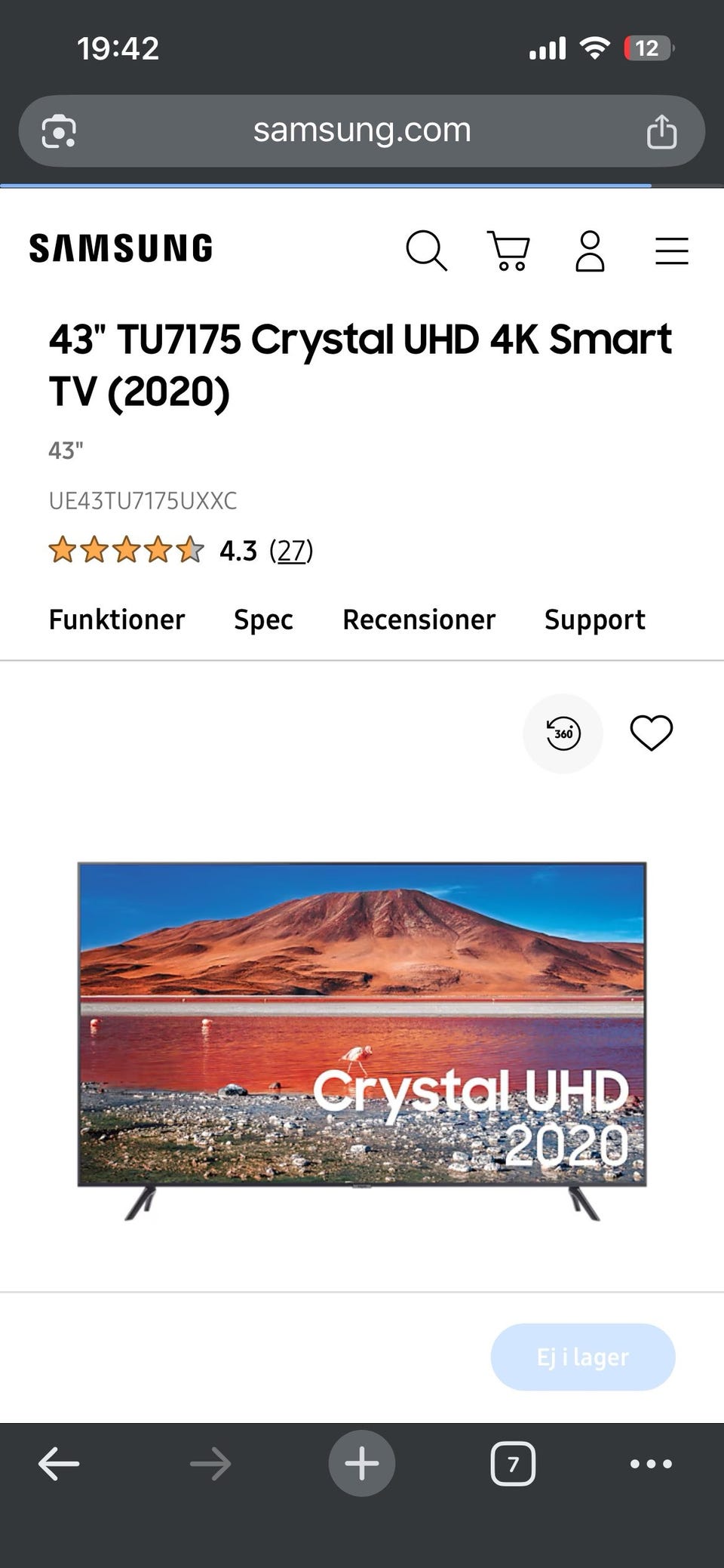 Galleribild