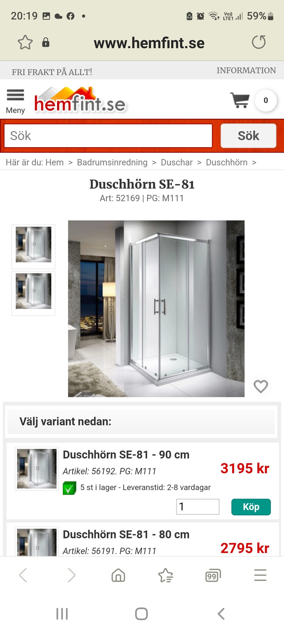 Galleribild