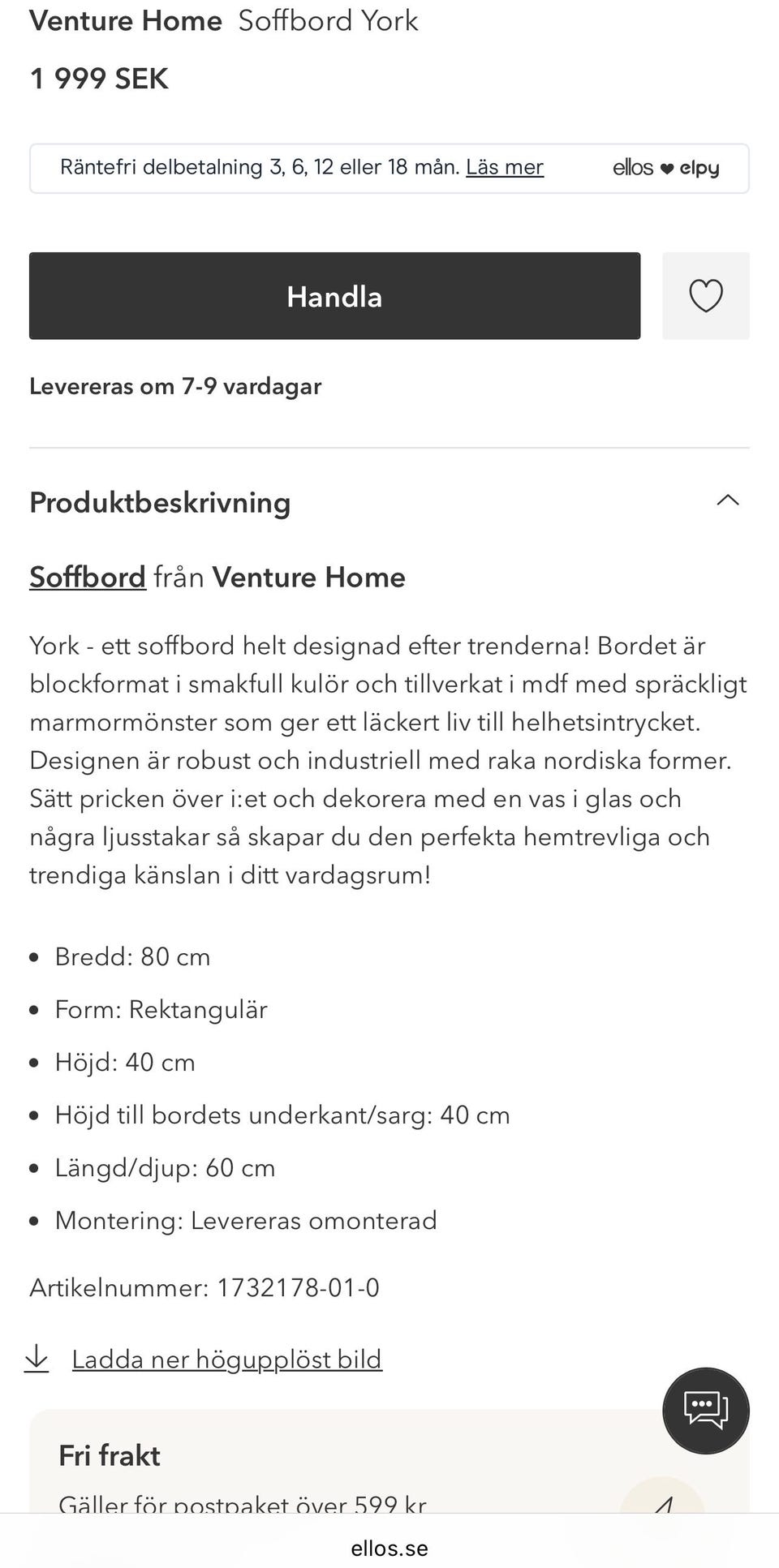 Galleribild