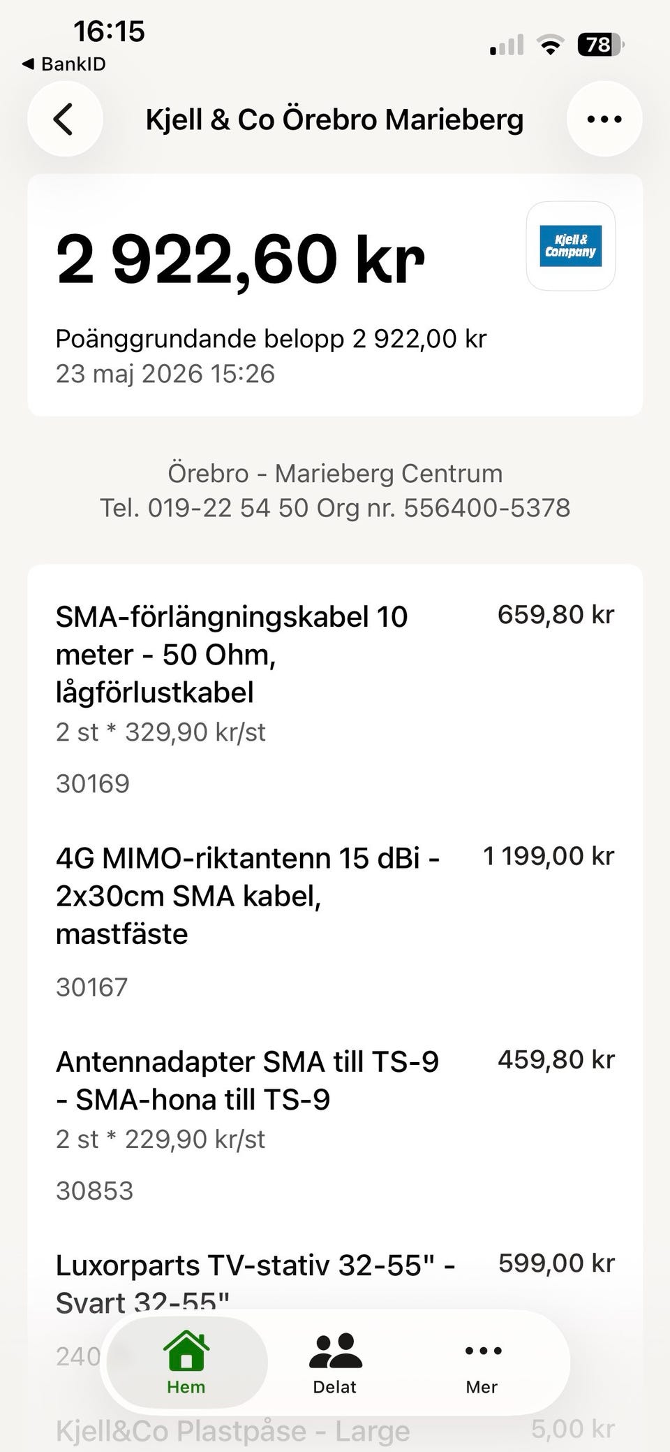 Galleribild
