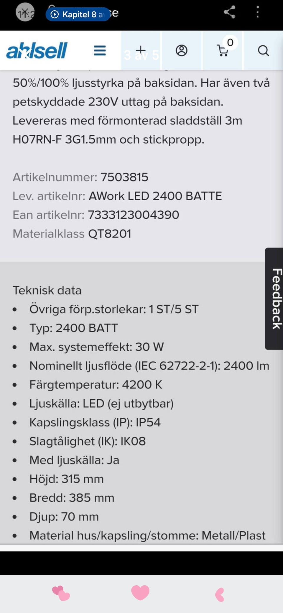 Galleribild