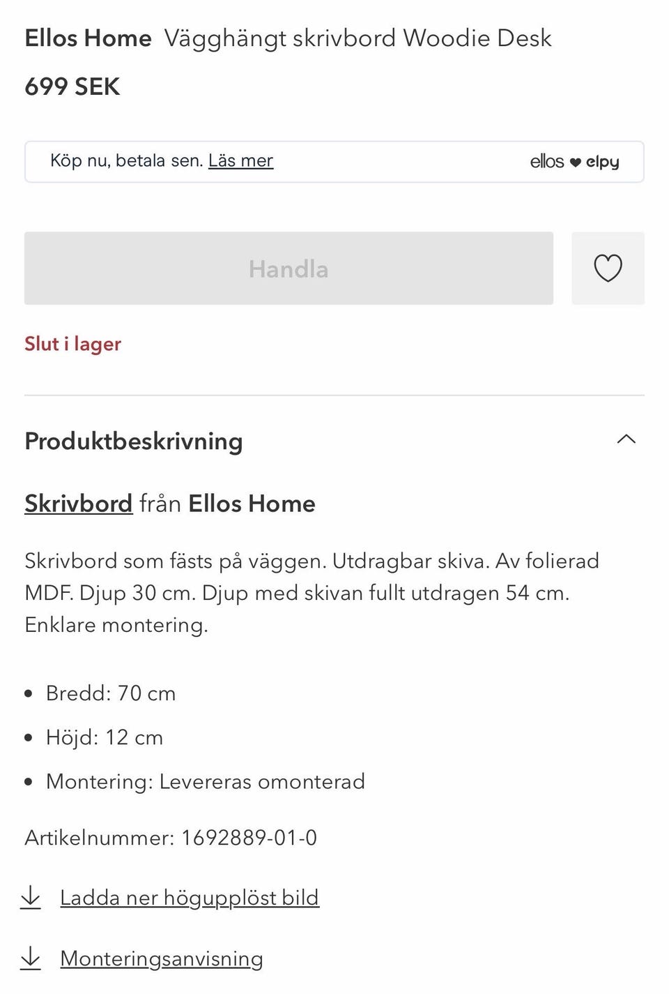 Galleribild
