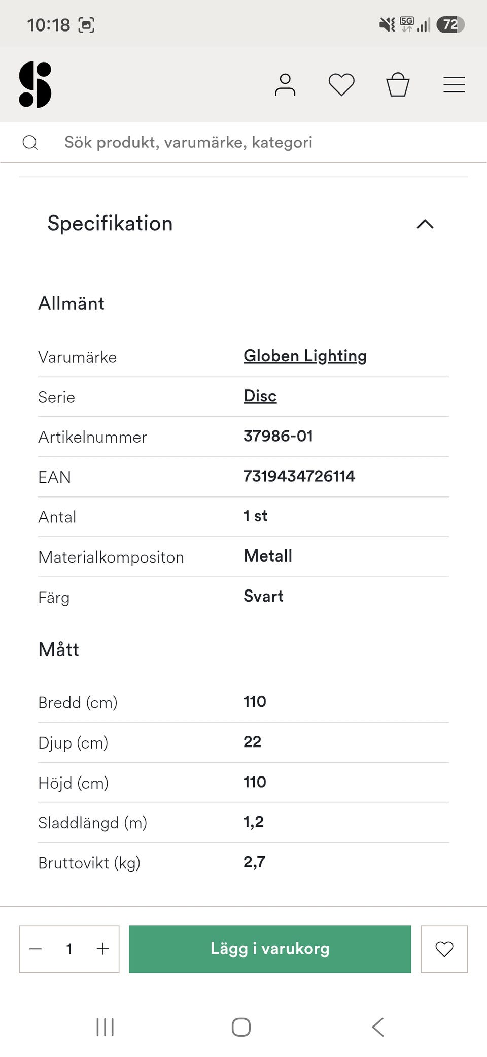 Galleribild