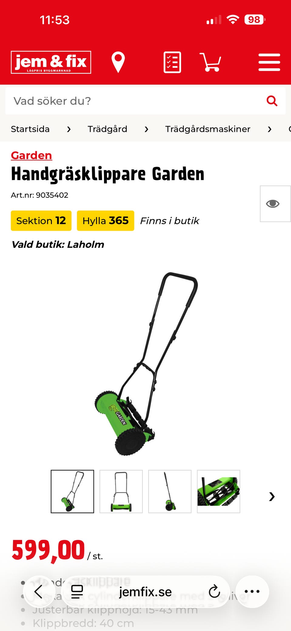Galleribild