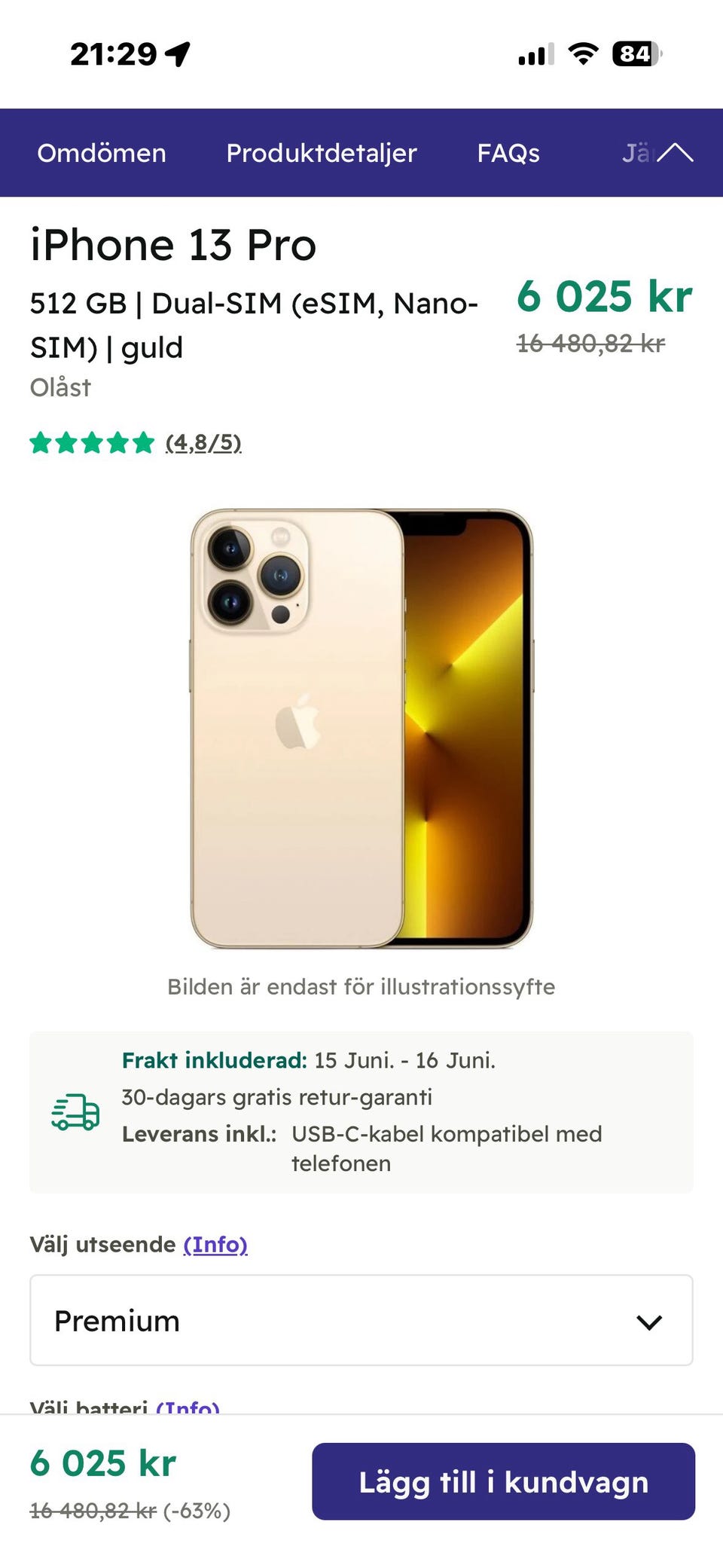 Galleribild