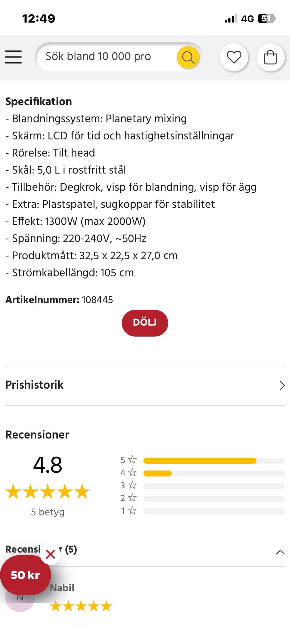 Galleribild
