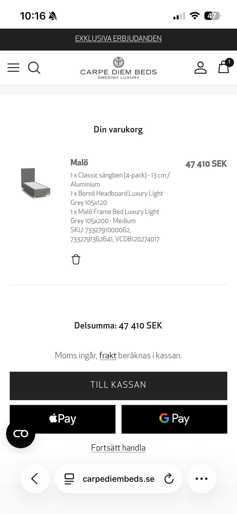 Galleribild