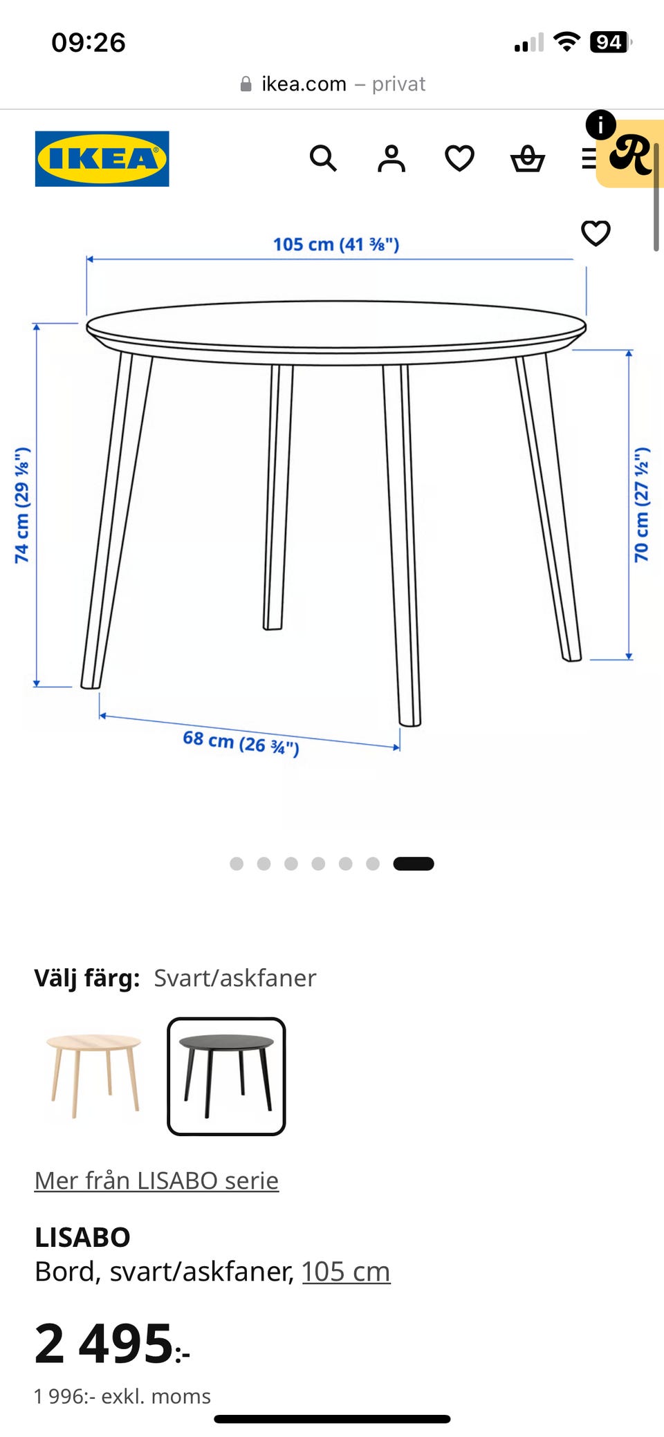 Galleribild