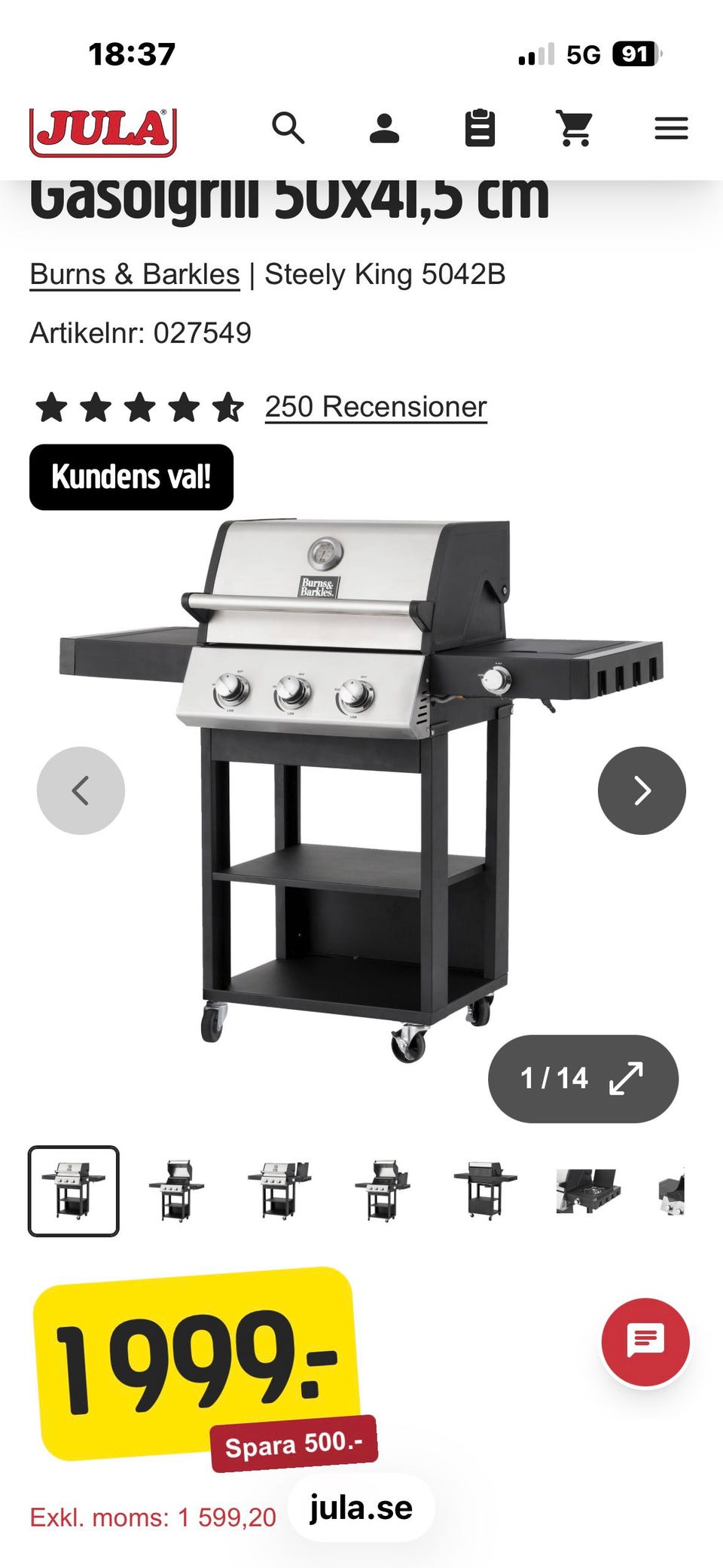Galleribild