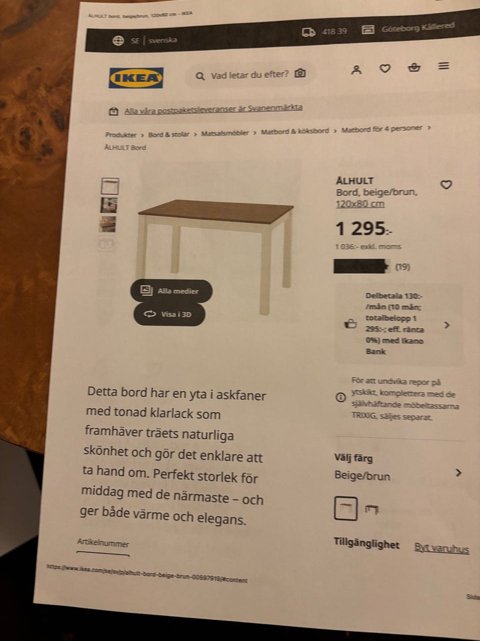Galleribild