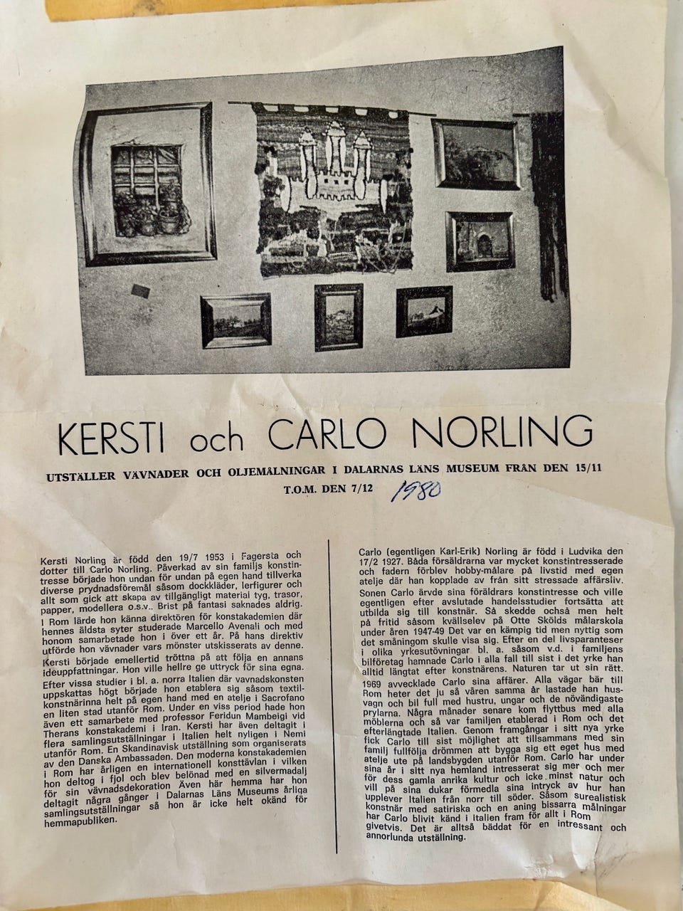 Galleribild