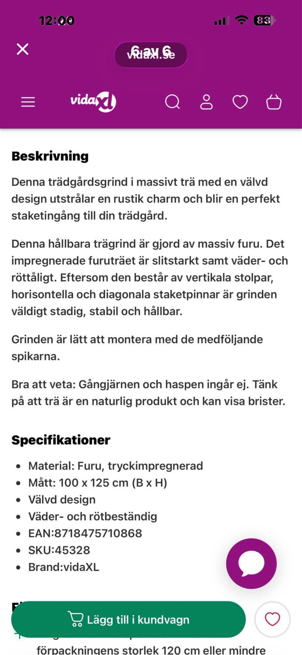 Galleribild