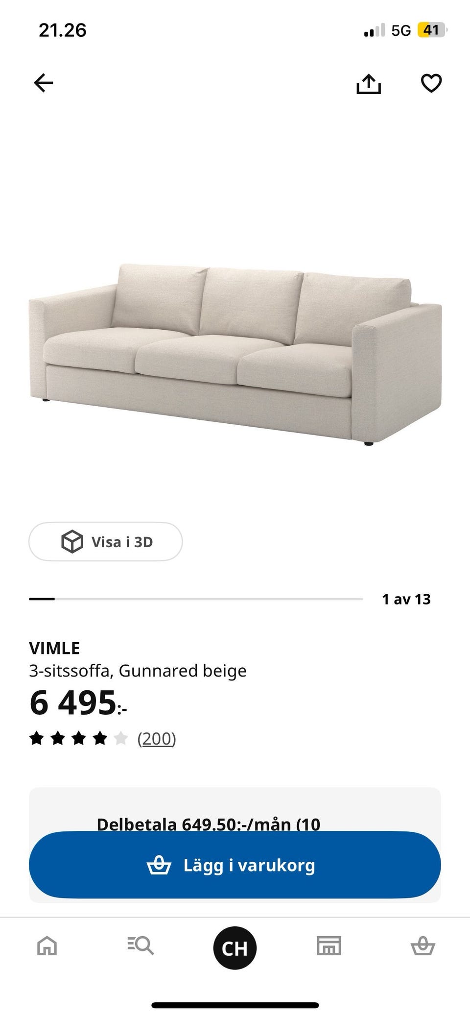 Galleribild