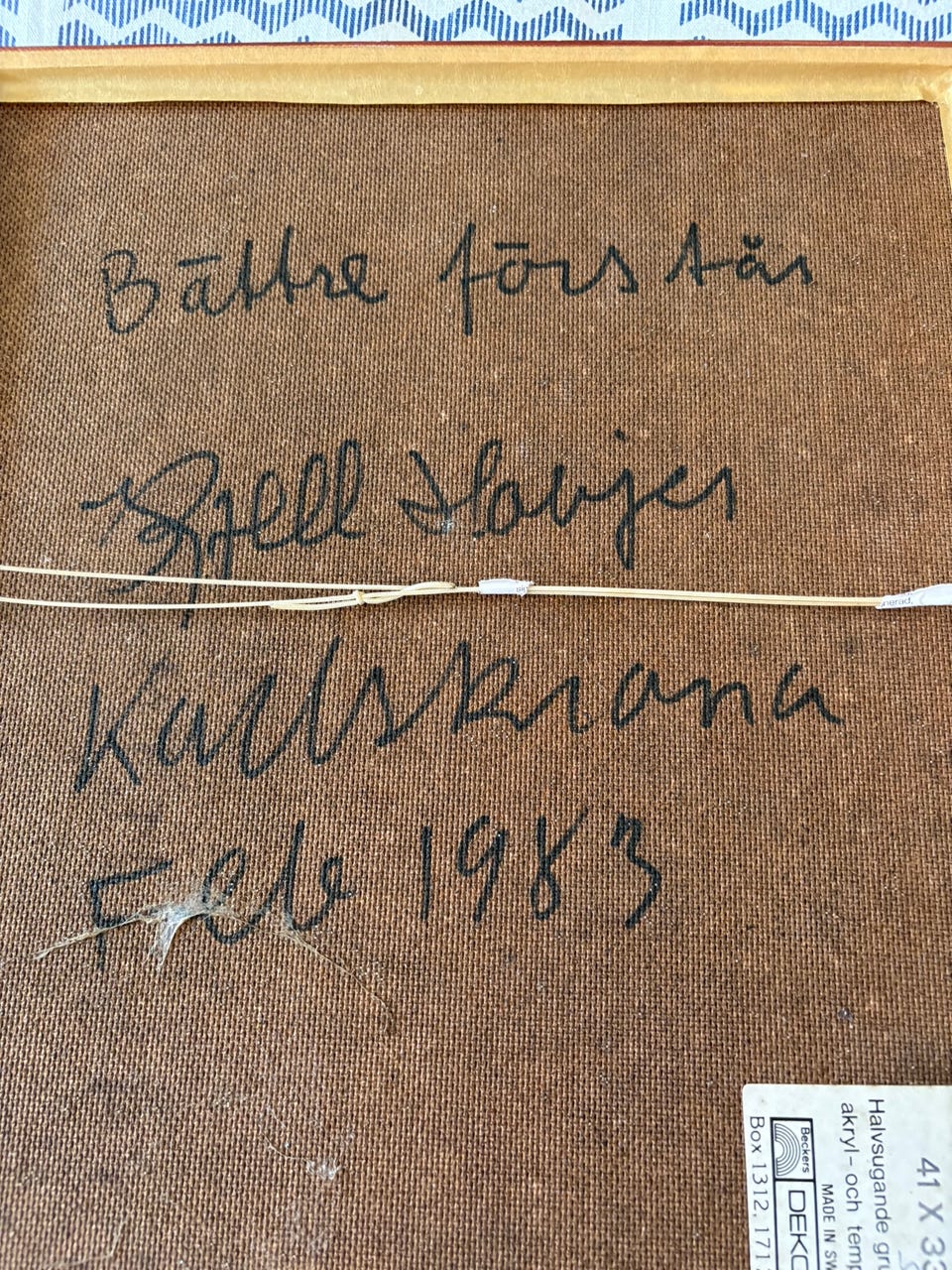 Galleribild