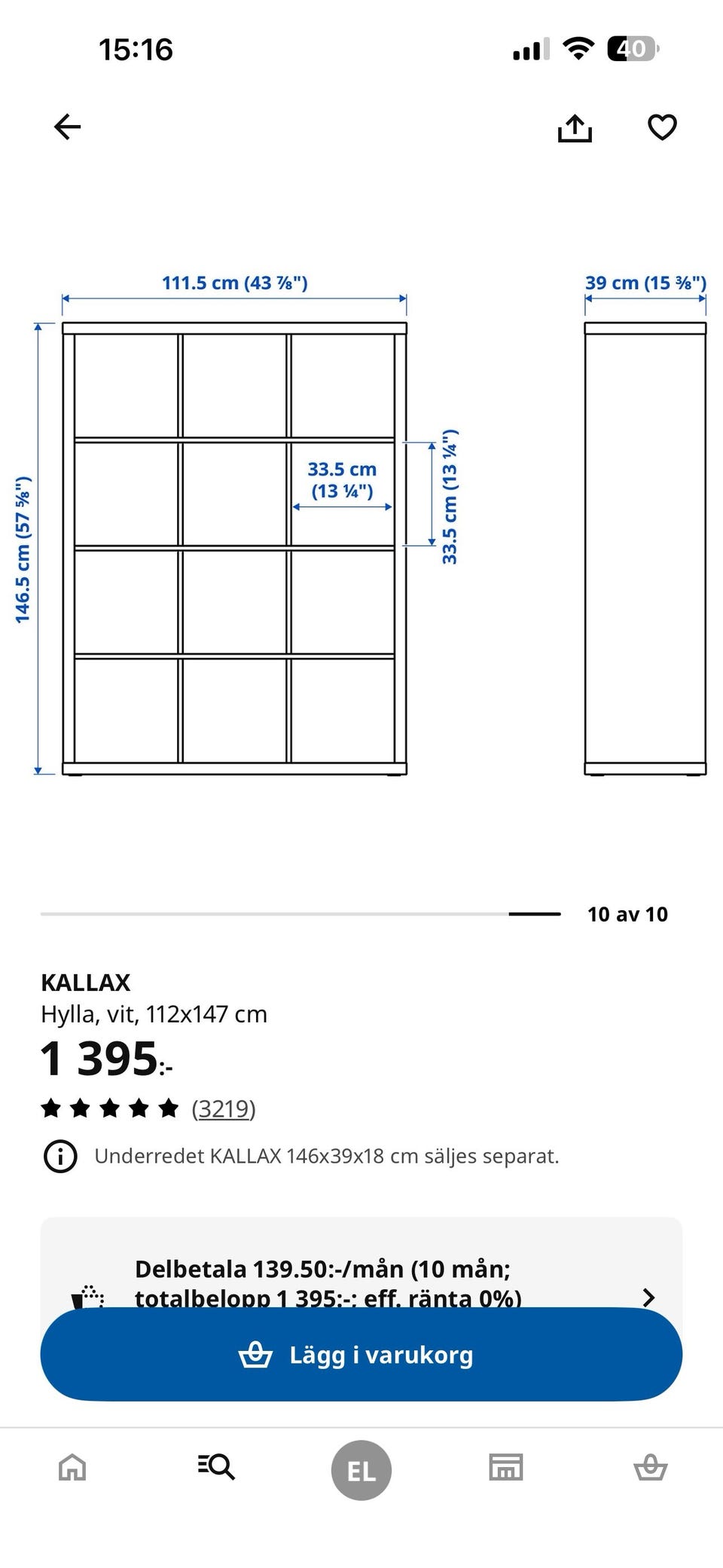 Galleribild