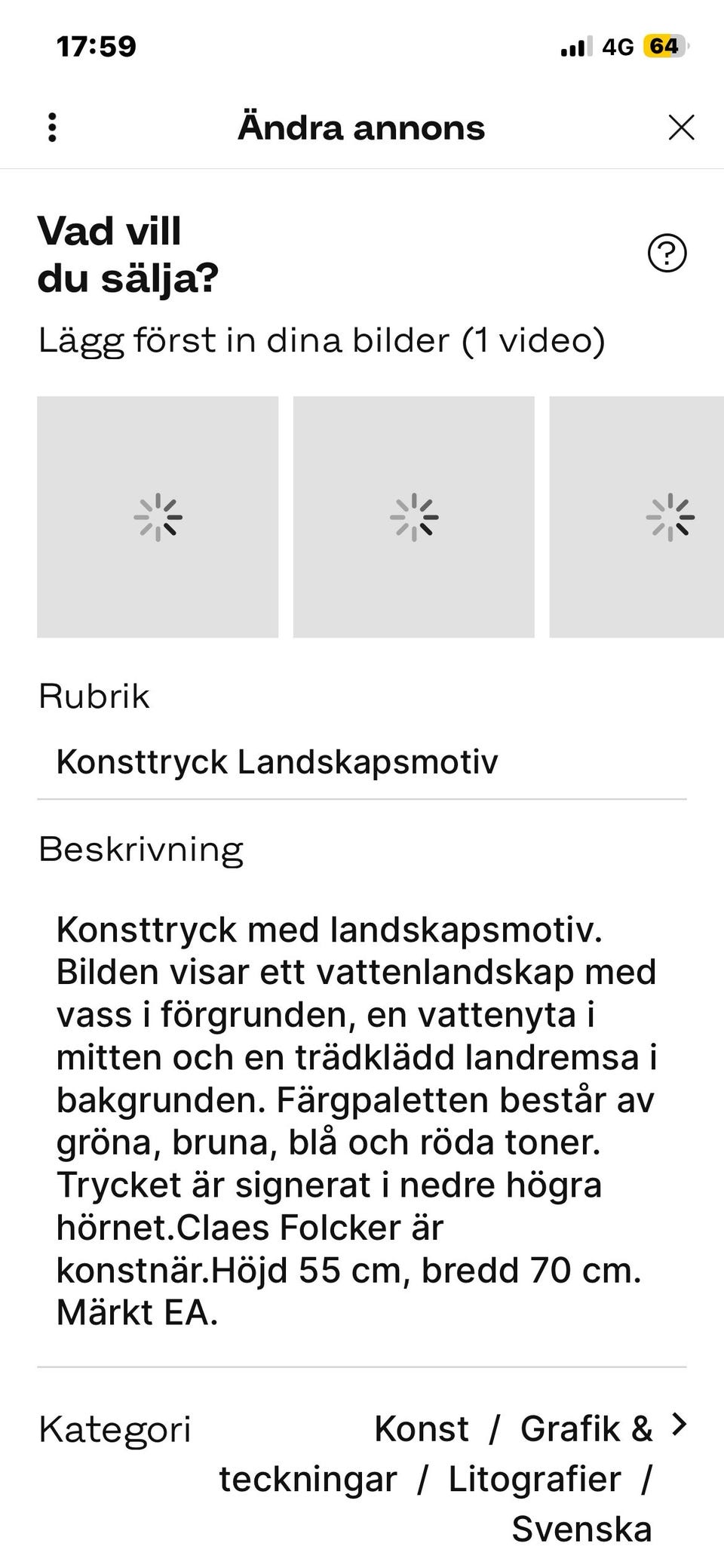 Galleribild