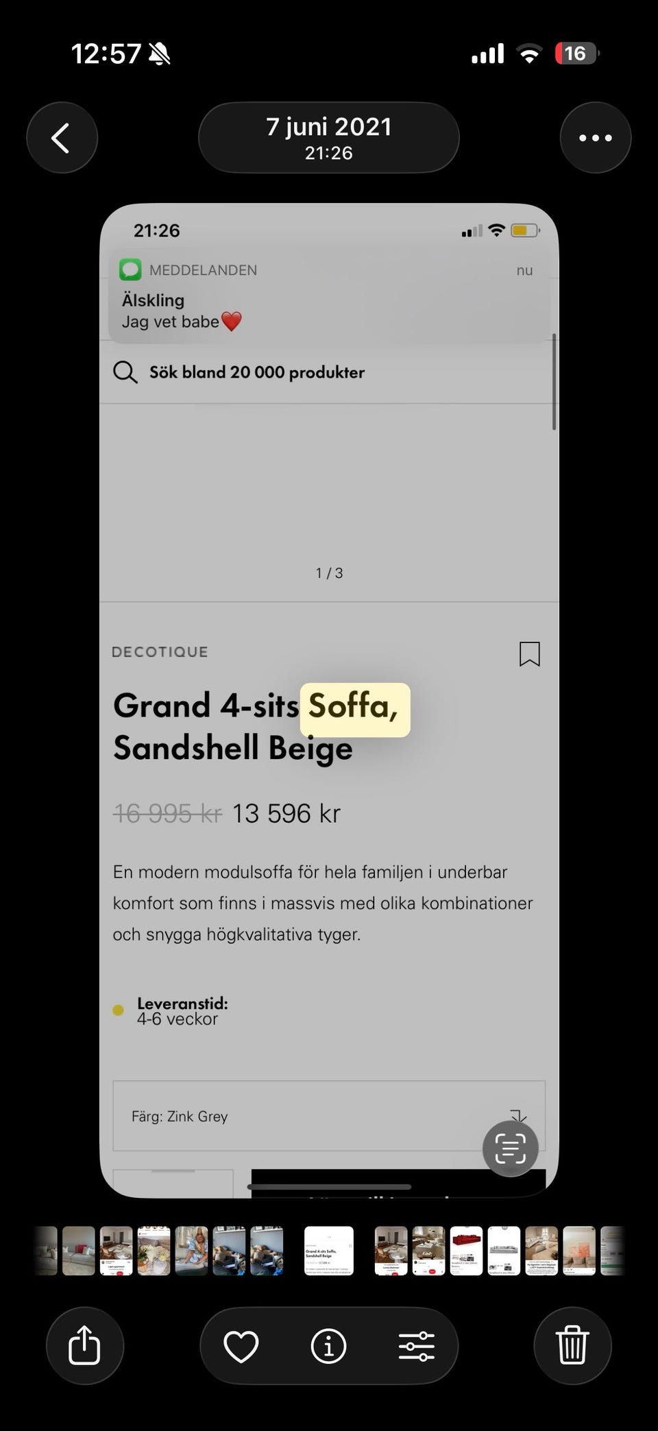 Galleribild