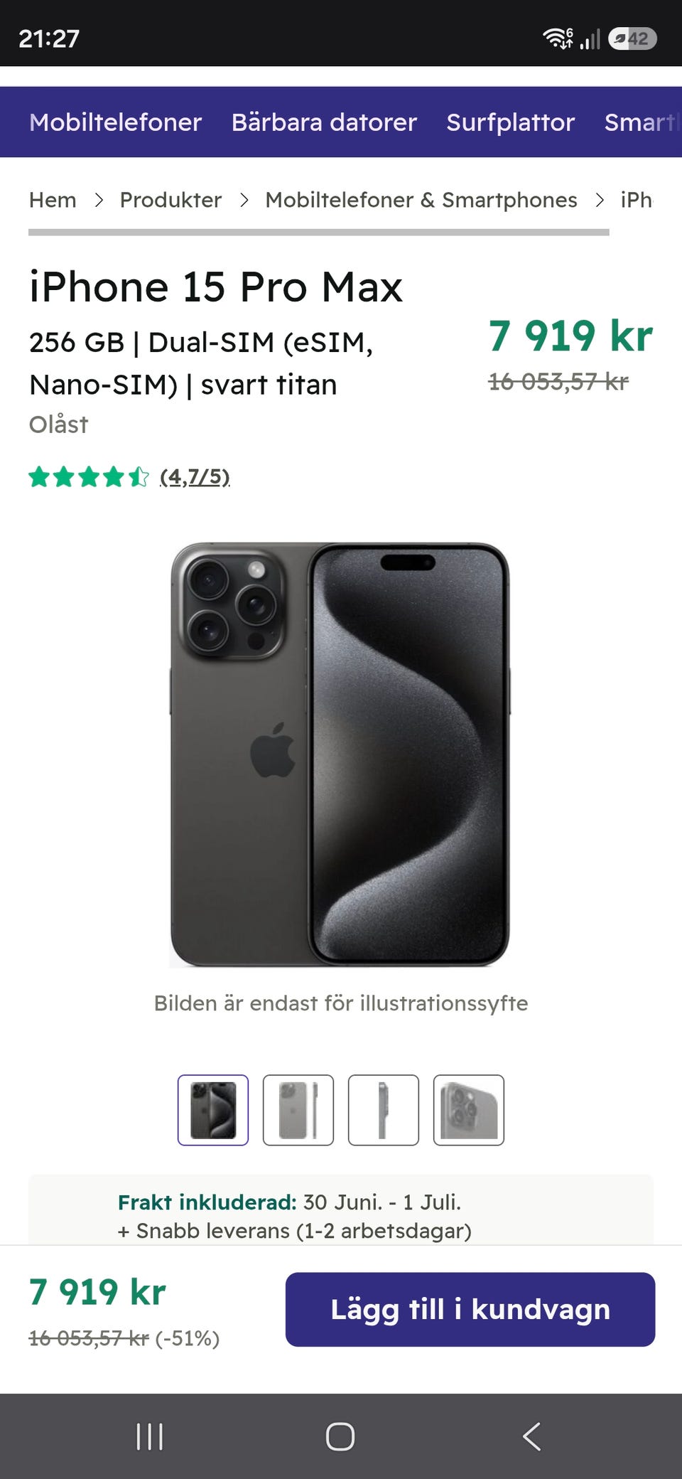 Galleribild