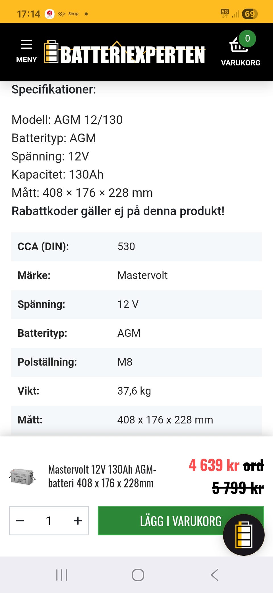 Galleribild
