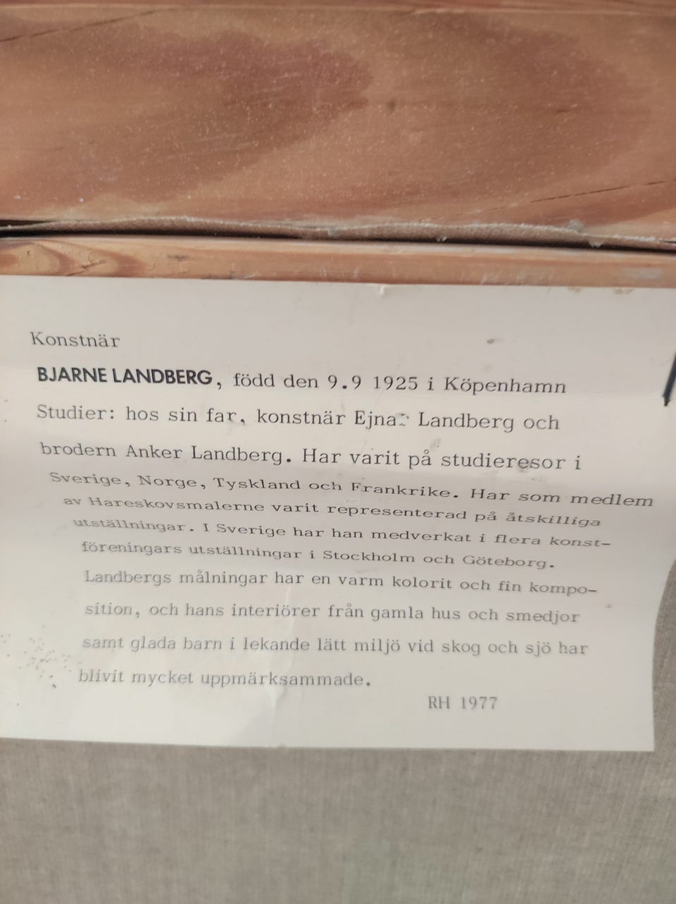 Galleribild