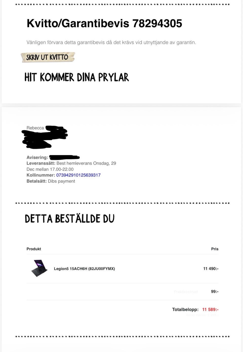 Galleribild