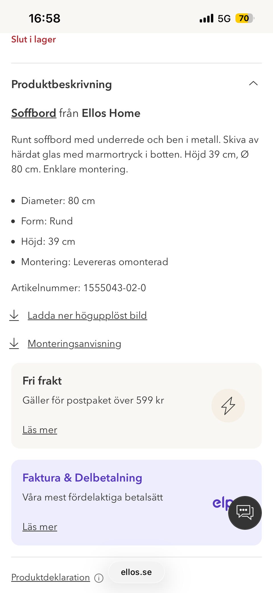 Galleribild