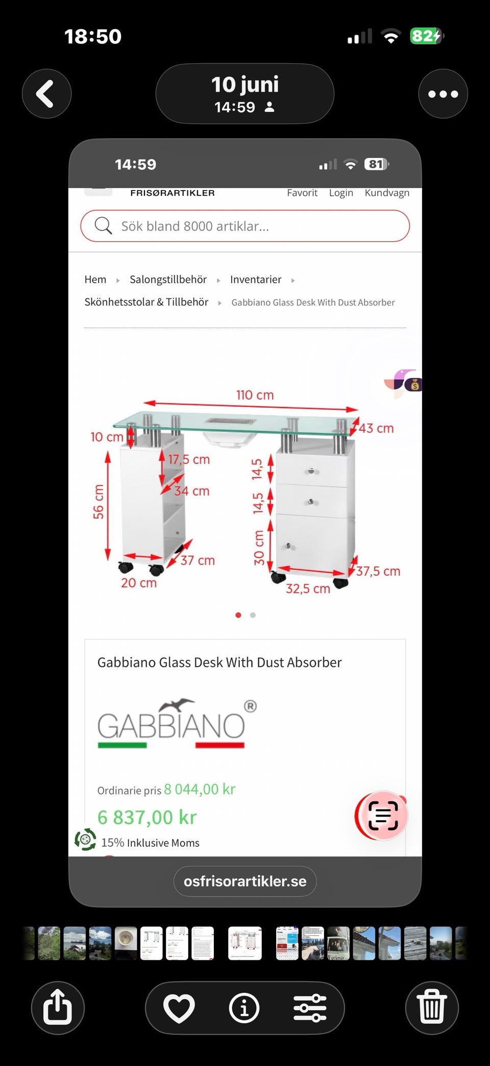 Galleribild