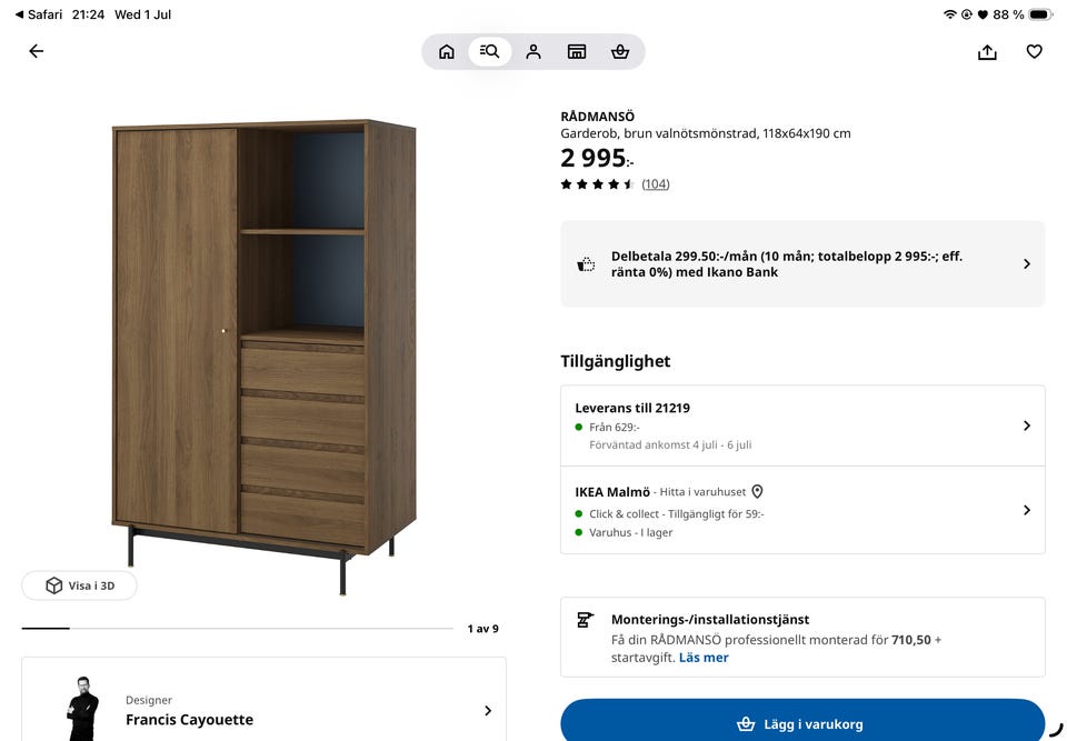 Galleribild