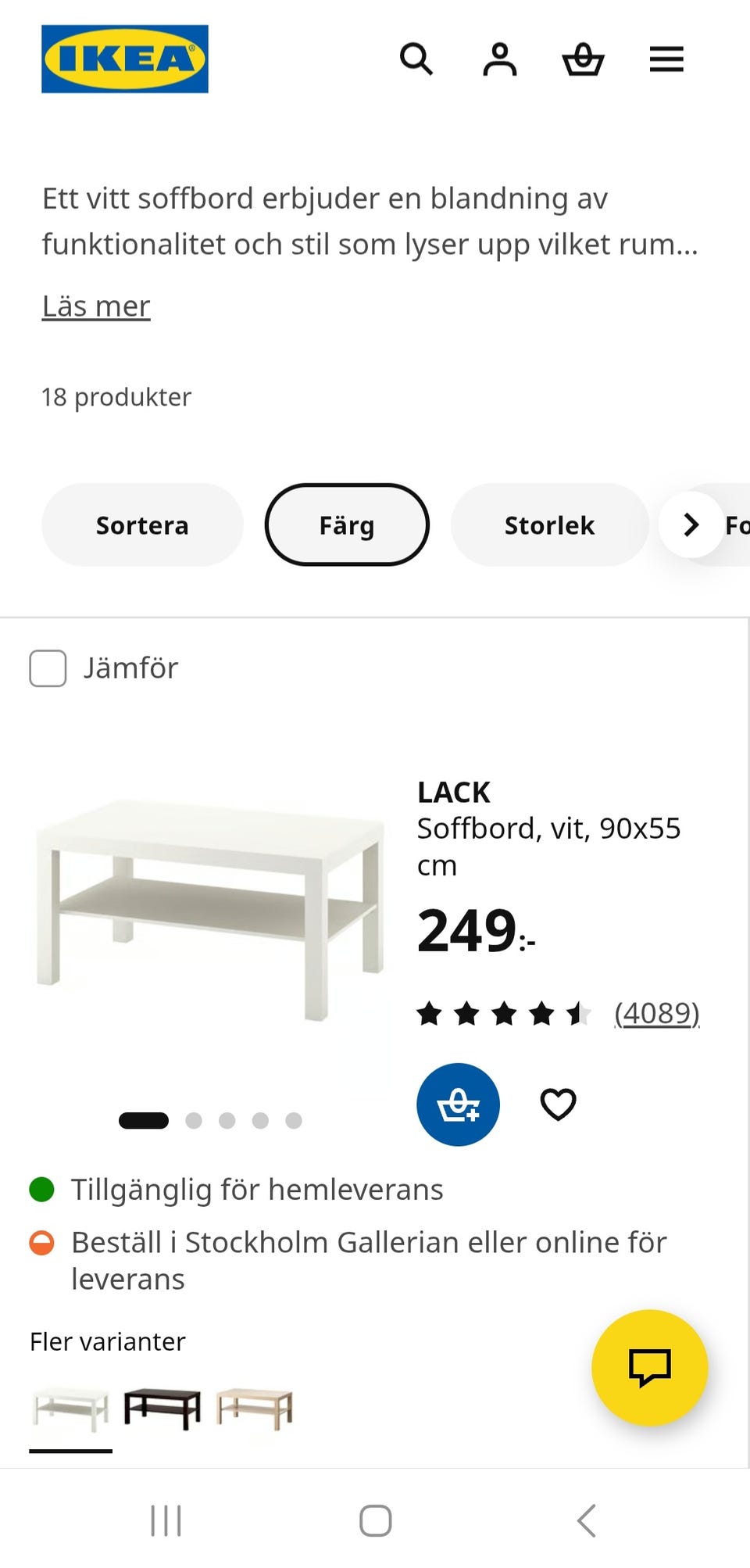 Galleribild