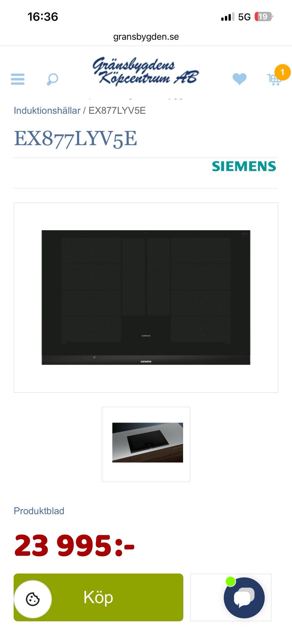Galleribild