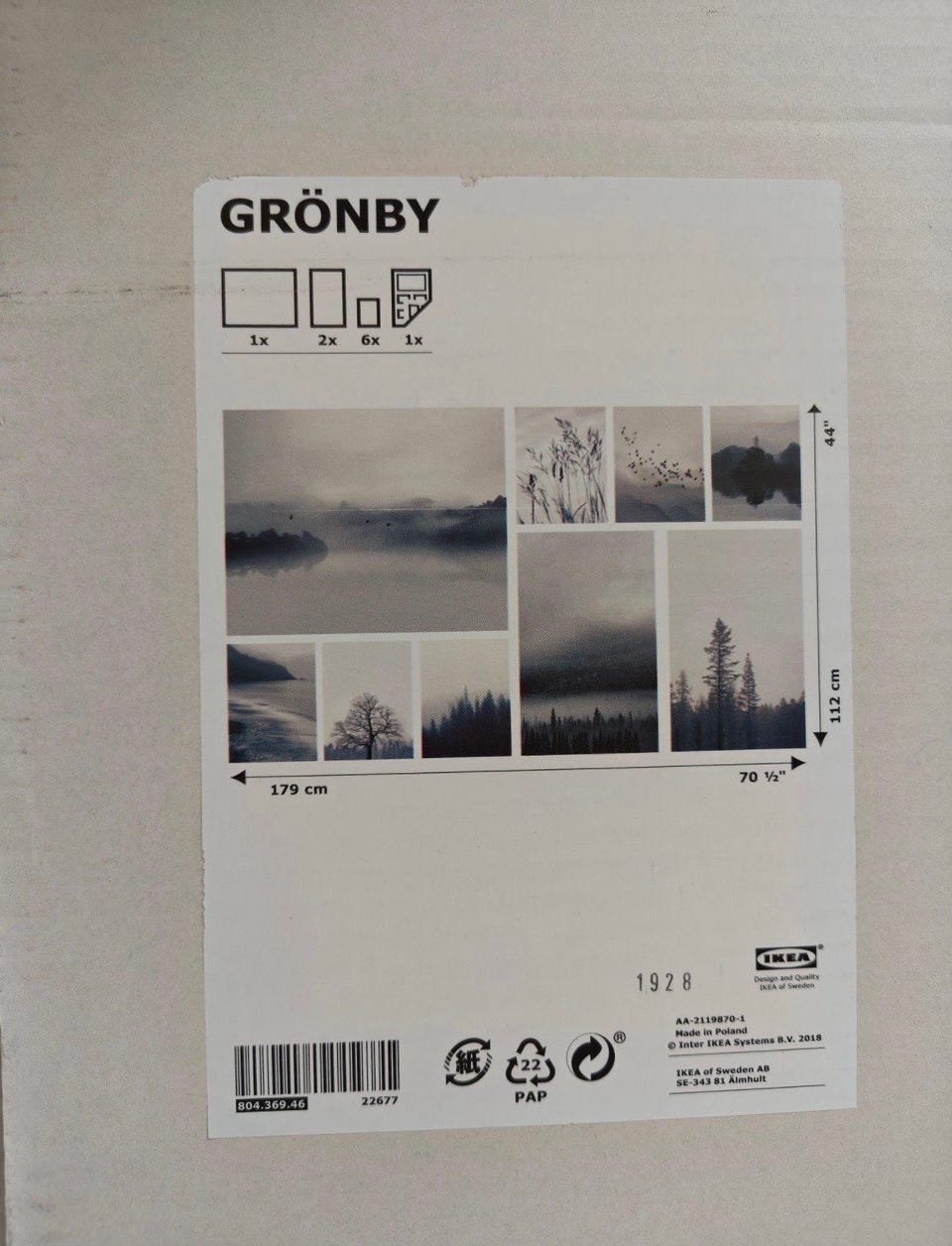 Galleribild