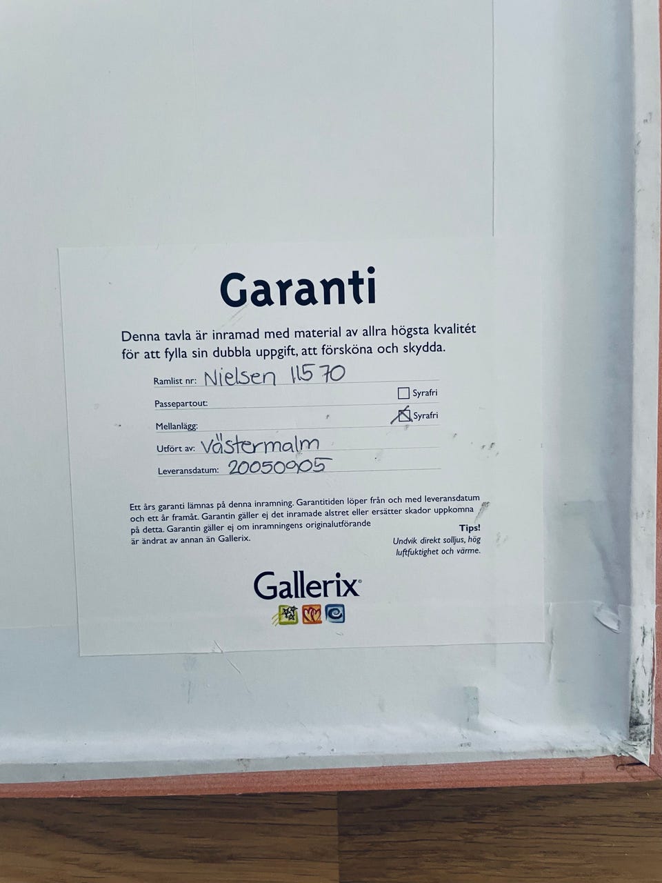 Galleribild