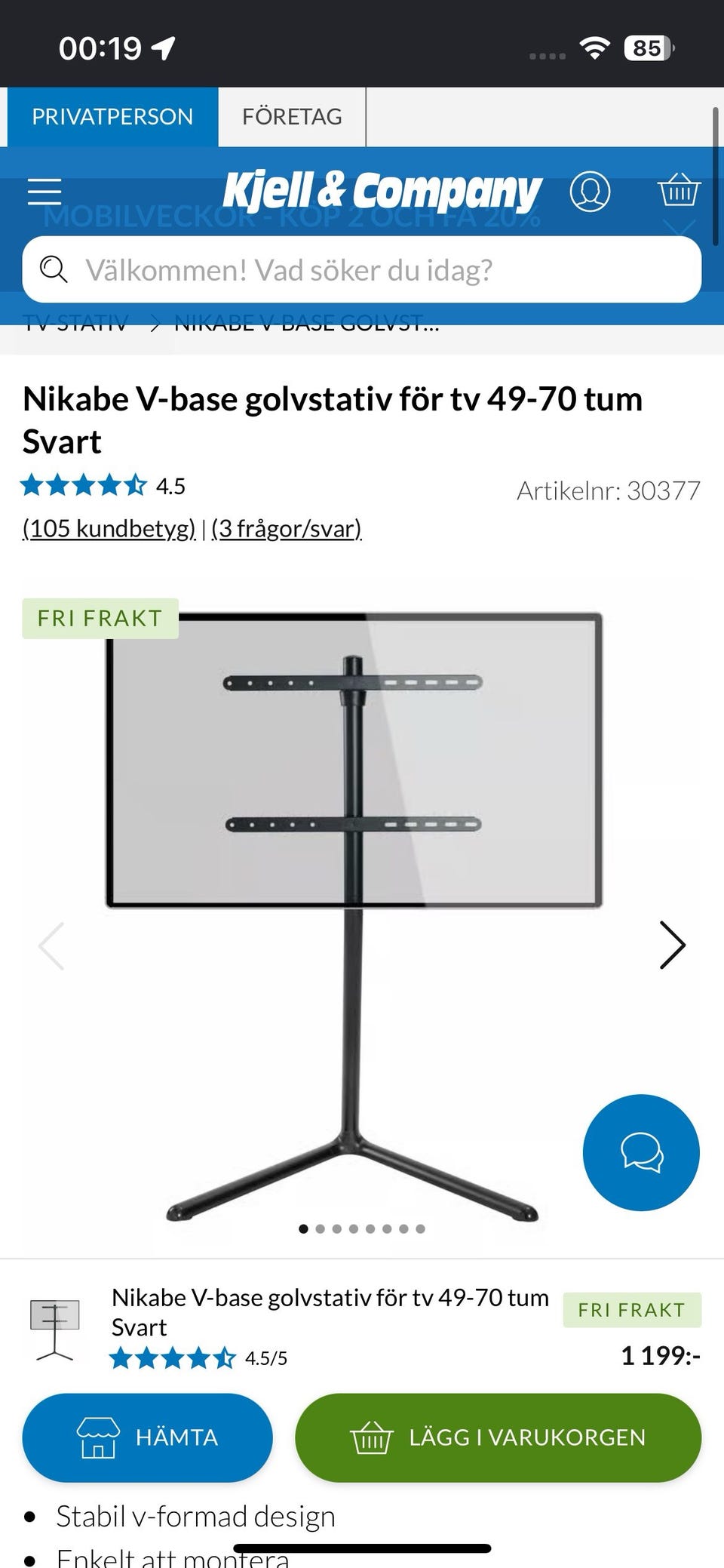 Galleribild