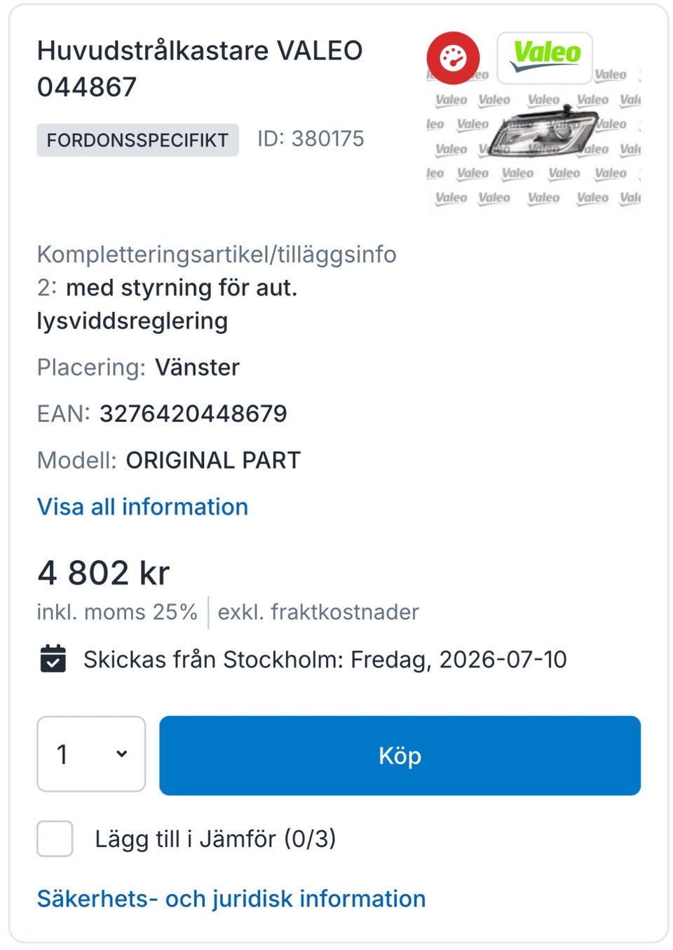 Galleribild