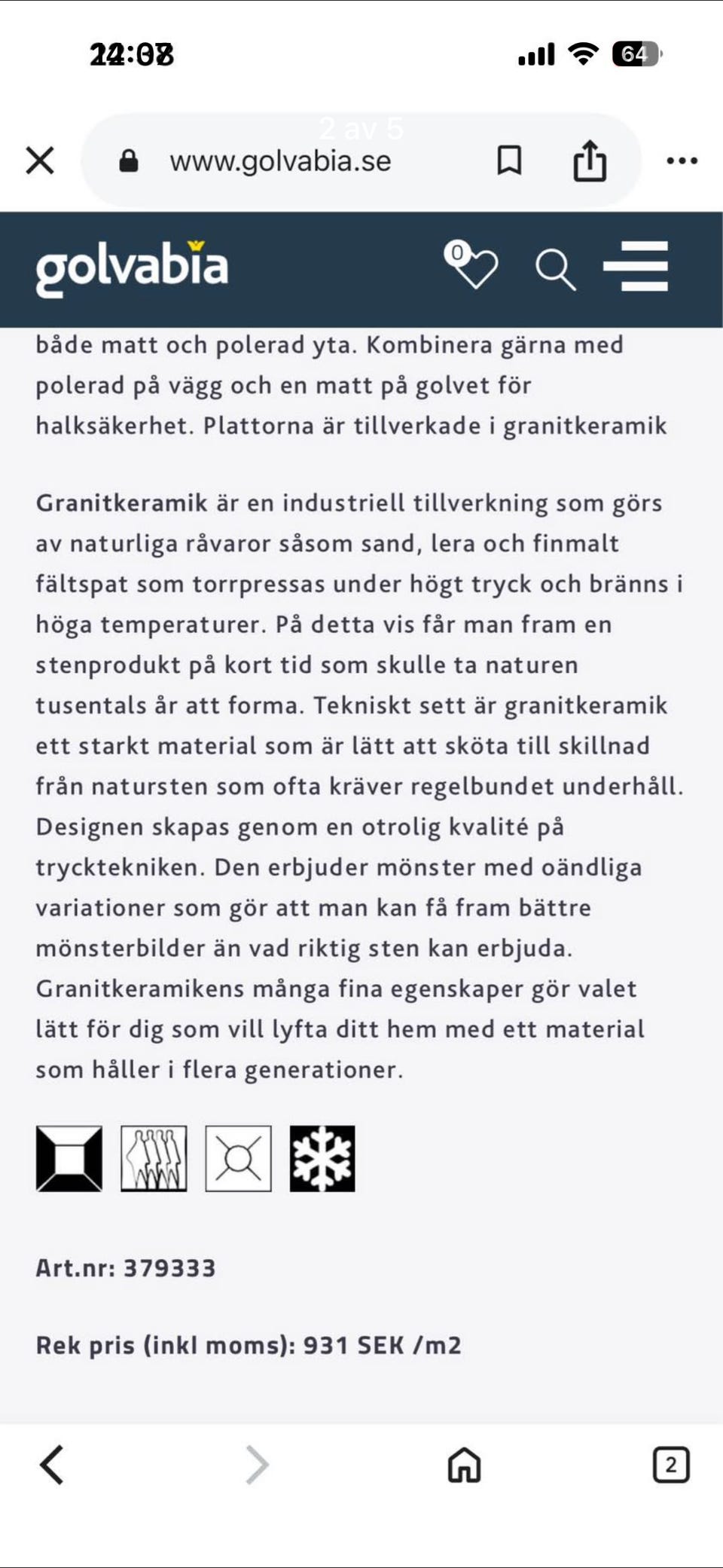 Galleribild