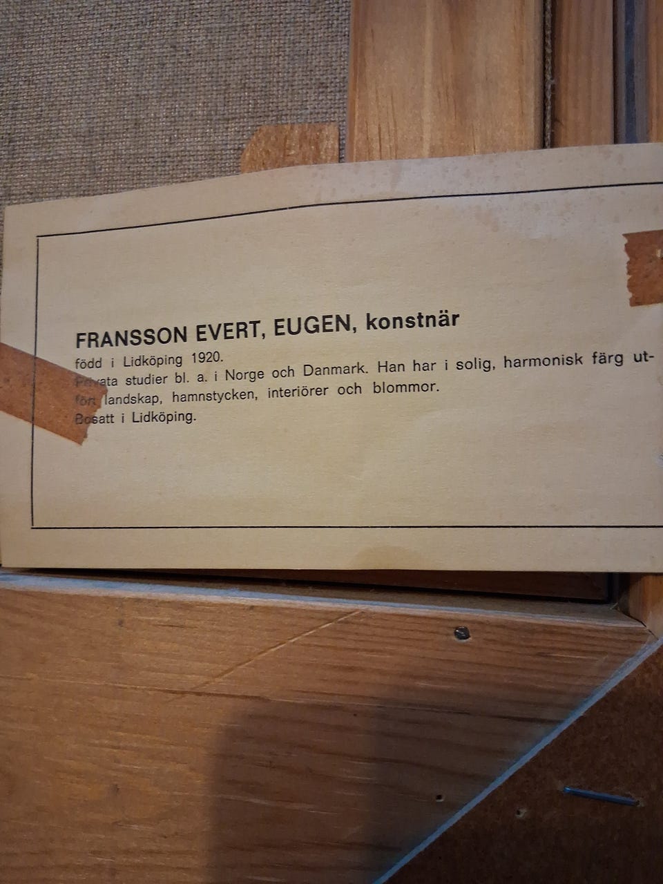 Galleribild