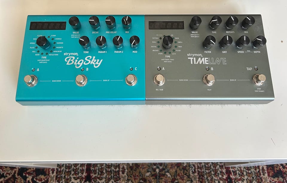 新年特価‼️Strymon TIMELINE,BigSkyまとめ売り Strymon TimeLine & BigSky | Blocket