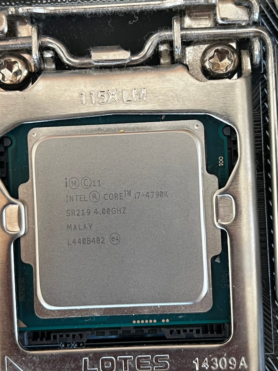 Asus Z97-A i7 4790K moderkort processor paket Socket 1150 LGA1150