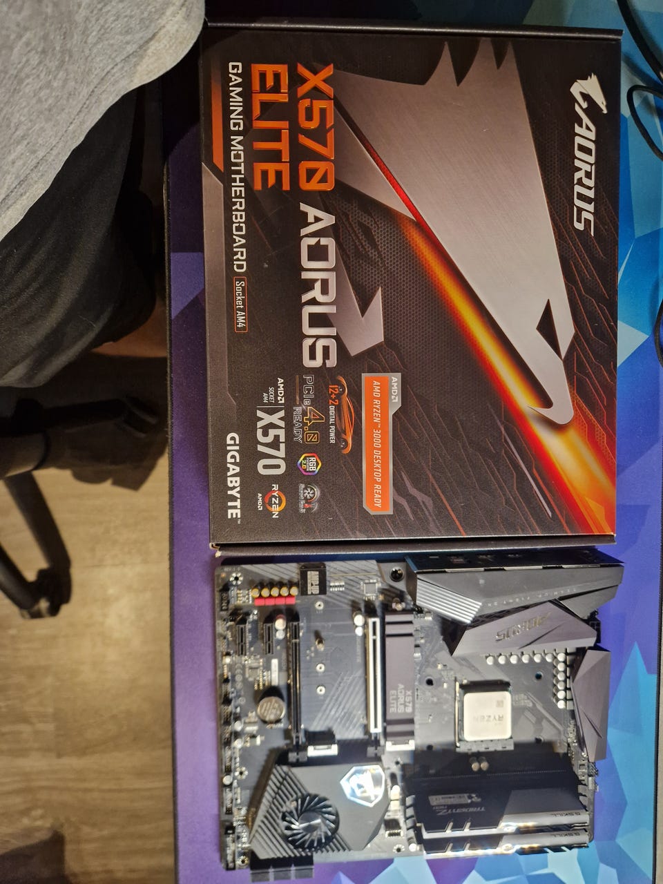 Gigabyte X570 Aorus Elite/ Ryzen 9 5900X/G.Skill Trident Z Neo 32G