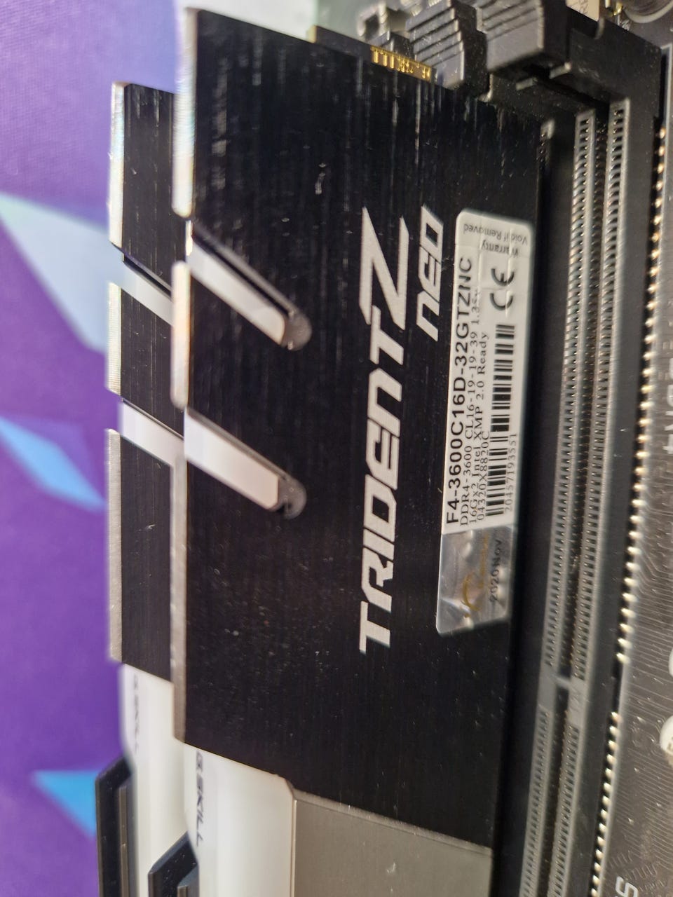 Gigabyte X570 Aorus Elite/ Ryzen 9 5900X/G.Skill Trident Z Neo 32G